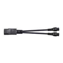 Load image into Gallery viewer, 0.3M/0.9FT IEC320 C14 TO 2*C5 power cable cord,C14 3 prong male to double 3 hole C5 female Adapter Cable