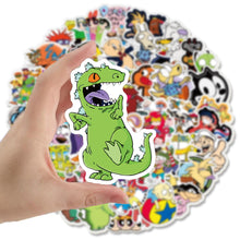 Load image into Gallery viewer, 1 Pack 90s Classic Cartoon Stickers Graffiti for Laptop Motorcycle Bike Car Guitar Skateboard Luggage Decal Kids Scrapbook Toys