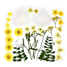 Load image into Gallery viewer, 1 Pack Dried Flowers Resin Natural Flower Stickers Dry Beauty Decal For DIY Epoxy Resin Filling Jewelry Decoration