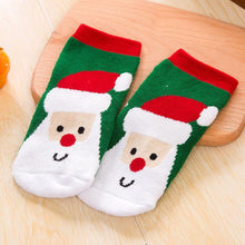 Load image into Gallery viewer, 1 Pair Cotton Winter Baby Girls Boys Kids Socks Children Terry Snowflake Elk Santa Claus Christmas Bear Gift Cheap Stuff clothes