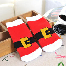 Load image into Gallery viewer, 1 Pair Cotton Winter Baby Girls Boys Kids Socks Children Terry Snowflake Elk Santa Claus Christmas Bear Gift Cheap Stuff clothes