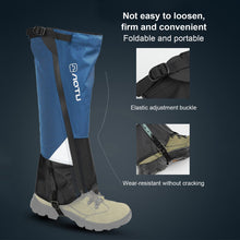 Load image into Gallery viewer, 1 Pair Leg Gaiters Waterproof Hiking Trekking Gaiters Camping Hiking Climbing Skiing Shoes Cover Snow Boot Legs Protection Guard