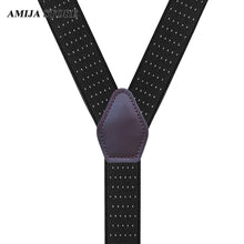 Load image into Gallery viewer, 1 Pair Men Shirt Stay Adjustable Shirts Holder Y Shape Leg Thigh Suspender with Non-slip Locking Clips Men Tucker Garters Strap