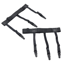 Load image into Gallery viewer, 1 Pair Men Shirt Stay Belt with Non-slip Locking Clips Adjustable Lock Tirant Shirts Tucker Leg Thigh Suspender Garters Strap