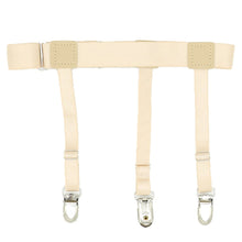 Load image into Gallery viewer, 1 Pair Men Shirt Stay Belt with Non-slip Locking Clips Adjustable Lock Tirant Shirts Tucker Leg Thigh Suspender Garters Strap