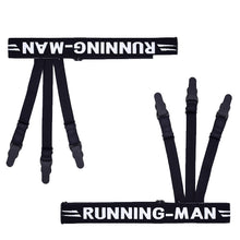 Load image into Gallery viewer, 1 Pair Men Shirt Stay Belt with Non-slip Locking Clips Adjustable Lock Tirant Shirts Tucker Leg Thigh Suspender Garters Strap
