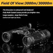 Load image into Gallery viewer, 100X22 Professional Binoculars 30000M High Power HD Portable Hunting Optical Telescope BAK4 Night Vision Binocular For Camping