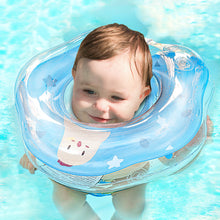 Load image into Gallery viewer, 0-12 Months Baby Swimming Ring Collar Adjustable Collar