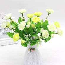 Load image into Gallery viewer, 5PCS Artificial Flower Preserved Fresh Flower Valentine's Day Creative Gift Camellia Dried Flower Fake Flower Gift for Women