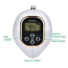 Load image into Gallery viewer, EU Plug Rechargeable Electric Cupping Machine Negative Pressur Infrared Heating Therapy Gua Sha Vacuum Cupping Massage Fa1190