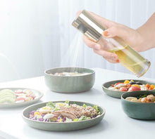 Load image into Gallery viewer, Silver Olive Oil Spray Bottle Vinegar Soy Sauce Sprayer Seasoning Dispenser 100Ml Zf0237