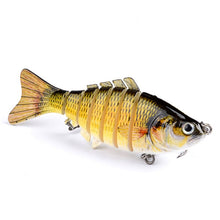 Load image into Gallery viewer, 1PCS Wobblers Fishing Lures Multi-section Hard Bait 100mm15g Artificial Bait Minnow Crankbait Jig Perch Carp Fishing tackle Lure