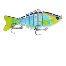 Load image into Gallery viewer, 1PCS Wobblers Fishing Lures Multi-section Hard Bait 100mm15g Artificial Bait Minnow Crankbait Jig Perch Carp Fishing tackle Lure