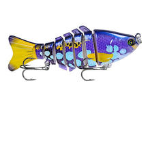 Load image into Gallery viewer, 1PCS Wobblers Fishing Lures Multi-section Hard Bait 100mm15g Artificial Bait Minnow Crankbait Jig Perch Carp Fishing tackle Lure
