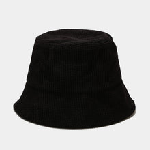 Load image into Gallery viewer, Fall Winter Classic Corduroy bucket hat outdoor Panama harajuku fishing bucket hats for female male unisex Casual cap
