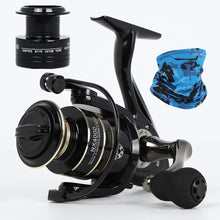 Load image into Gallery viewer, Spinning reels 12KG Max Drag Carrete de pesca 5.2:1 Metal Stainless Steel Fishing Reel Saltwater Reel for Fishing