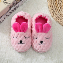 Load image into Gallery viewer, Winter Cute Penguin Kids Slippers Comfortable Baby Warm Cotton Shoes Boys And Girls House Indoor Animal Plush Slippers