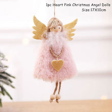 Load image into Gallery viewer, New Year Gift Cute Christmas Angel Doll Xmas Tree Ornament Noel Deco Christmas Decoration for Home Natal Navidad Decor