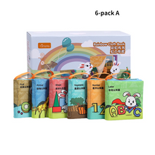 Load image into Gallery viewer, 0-1-3-5 Years Old Baby Tear-Proof Cloth Book Early Education Baby Educational Toys
