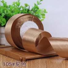 Load image into Gallery viewer, (25 Yards/roll) Silk Satin Ribbons Gift Wrapping Decoration Christmas Ribbons DIY Handmade Supplies Ribbon 6/10/15/20/25/40/50mm