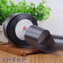 Load image into Gallery viewer, (25 Yards/roll) Silk Satin Ribbons Gift Wrapping Decoration Christmas Ribbons DIY Handmade Supplies Ribbon 6/10/15/20/25/40/50mm