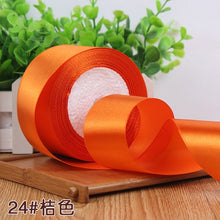 Load image into Gallery viewer, (25 Yards/roll) Silk Satin Ribbons Gift Wrapping Decoration Christmas Ribbons DIY Handmade Supplies Ribbon 6/10/15/20/25/40/50mm