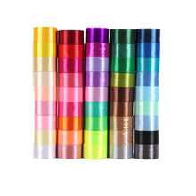 Load image into Gallery viewer, (25 Yards/roll) Silk Satin Ribbons Gift Wrapping Decoration Christmas Ribbons DIY Handmade Supplies Ribbon 6/10/15/20/25/40/50mm