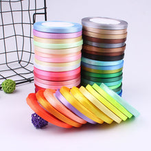 Load image into Gallery viewer, (25 Yards/roll) Silk Satin Ribbons Gift Wrapping Decoration Christmas Ribbons DIY Handmade Supplies Ribbon 6/10/15/20/25/40/50mm
