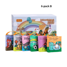 Load image into Gallery viewer, 0-1-3-5 Years Old Baby Tear-Proof Cloth Book Early Education Baby Educational Toys