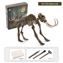 Load image into Gallery viewer, 3D Dinosaur Fossil Excavation Kits Education Archeology Exquisite Toy Set Game Action Children Figure Skeleton Model