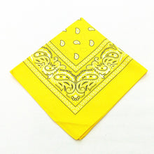 Load image into Gallery viewer, 3pcs Bandana Unisex HipA Hop Black Hair Band Neck Scarf Sports Headwear Wrist Wraps Head Square Scarves Print Handkerchief