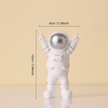 Load image into Gallery viewer, 3pcs Nordic Astronaut Figurines Resin Sculpture Modern Home Decor Miniatures Table Ornaments Cosmonaut Figure Home Decorative