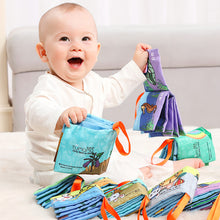 Load image into Gallery viewer, 0-1-3-5 Years Old Baby Tear-Proof Cloth Book Early Education Baby Educational Toys