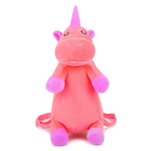 Load image into Gallery viewer, Unicorn watermelon red 3D three-dimensional cute animal children shoulder bag