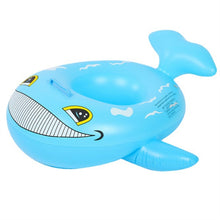 Load image into Gallery viewer, Baby Swimming Pool Rings Seat Cute Inflatable Swim Ring Float Seat Swim Circle with Dual Handle for Baby Toddlers Pool Bathtub