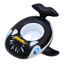 Load image into Gallery viewer, Baby Swimming Pool Rings Seat Cute Inflatable Swim Ring Float Seat Swim Circle with Dual Handle for Baby Toddlers Pool Bathtub