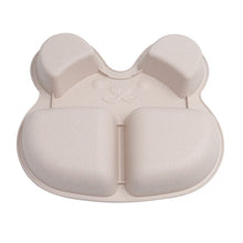 Load image into Gallery viewer, Children Cute Cartoon Bear Tableware Set Wheat Straw Baby Dinner Plate Feeding Dishes Toddler Training Bowl Spoon Fork for Kids