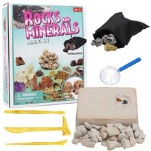 Load image into Gallery viewer, Digging Up Fossils Toy Set Pretend To Be Archaeological Excavation Science Exploration Treasure Gems Mining Kit Assembly Gifts