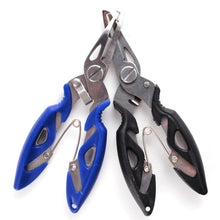 Load image into Gallery viewer, Fishing Plier Scissor Braid Line Lure Cutter Hook Remover etc. Fishing Tackle Tool Cutting Fish Use Tongs Multifunction Scissors