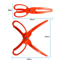 Load image into Gallery viewer, Fishing Plier Waterproof Multifunctional Plastic Split Hook Remover Line Cutter Fishing Tools Cutting Fish Use Tongs Scissors