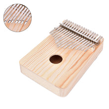 Load image into Gallery viewer, NEW Wood Musical Instruments 17 Key Kalimba African Solid Pine Mahogany Thumb Finger Piano