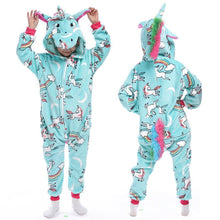 Load image into Gallery viewer, Licorne Children Pajamas Winter Sleepwear Boys Onesies Girls Outfits Set Unicorn Panda Animal Pyjama Kids Baby Pijamas
