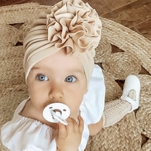 Load image into Gallery viewer, Lovely Flower Baby Hat Soft Baby Girl Hat Turban Spring Infant Toddler Newborn Baby Cap Bonnet Headwraps Kids Hat Beanies