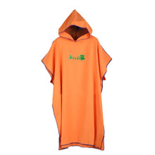 Load image into Gallery viewer, Men Women Diving Suit Change Robes Poncho Quick-dry Hooded Towel Sweat-absorbent Swim Robe Summer Beach Pool Swimming #N
