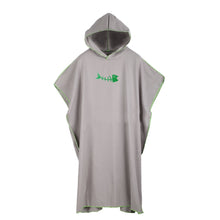 Load image into Gallery viewer, Men Women Diving Suit Change Robes Poncho Quick-dry Hooded Towel Sweat-absorbent Swim Robe Summer Beach Pool Swimming #N