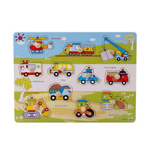 Load image into Gallery viewer, 3D Wooden Puzzle Educational Kids Toys Hand Grab Boards Toys Early Learning Puzzles For Kids Children 2 5 Years