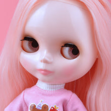 Load image into Gallery viewer, Neo Blyth Doll Customized NBL Shiny Face,1/6 OB24 BJD Ball Jointed Doll Custom Blyth Dolls for Girl, Gift for Collection NBL09