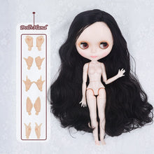 Load image into Gallery viewer, Neo Blyth Doll Customized NBL Shiny Face,1/6 OB24 BJD Ball Jointed Doll Custom Blyth Dolls for Girl, Gift for Collection NBL09