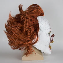 Load image into Gallery viewer, New LED Horror Pennywise Joker Scary Mask Cosplay Stephen King Chapter Two Clown Latex Masks Helmet Halloween Party Props