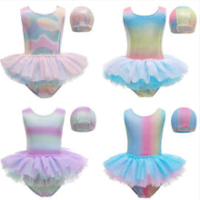 Load image into Gallery viewer, Swimsuit Children's Girl Baby Sleeveless One-Piece Princess Dress Cute Bathing Suit Swimwear